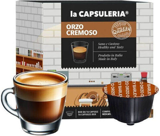 La Capsuleria Κάψουλες Espresso Creamy Barley Συμβατές με Μηχανή Dolce Gusto 16caps