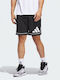 Badge Of Sport Athletic Men's Shorts Black White