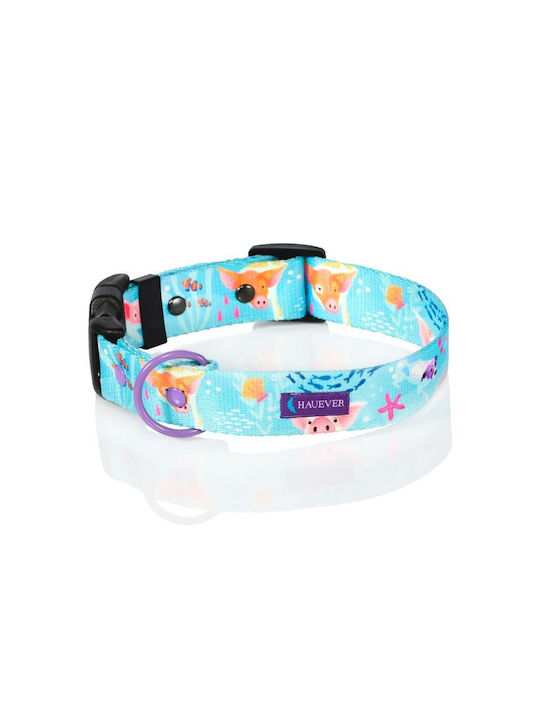 Sahpatzidis Pig Hundehalsband in Türkis Farbe Klein 24 - 33cm