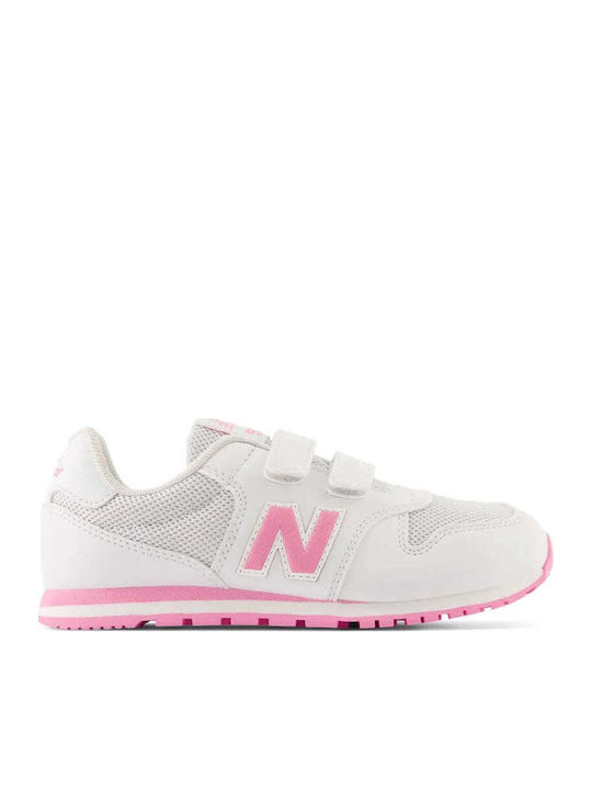 New Balance 500 Παιδικά Sneakers με Σκρατς Λευκά