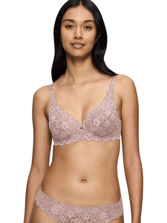 Triumph Amourette тъмно розово Сутиен с Банели