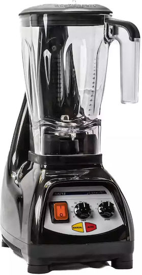 Johny ΑΚ/12 Auto Commercial Blender 1.6kW Gray with Jug Capacity 2.5lt 24.5x18x45cm