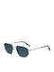 Etnia Barcelona Men's Sunglasses with Gold Metal Frame and Green Polarized Lens ET-4ALAIOR56SSLGD-SLGD