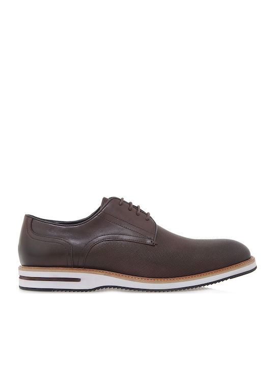 Men's Leather Casual Shoes Brown