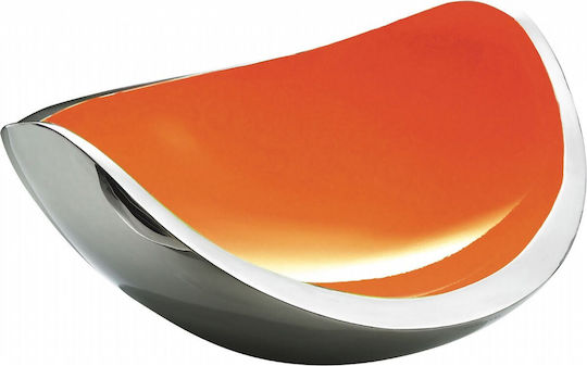 Casa Bugatti Ninnananna Obstschale Inox Orange 38x30cm