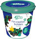 Clics Toys Cuburi De Construit Dino Bucket Pentru 4+ Ani 141 Bucăți
