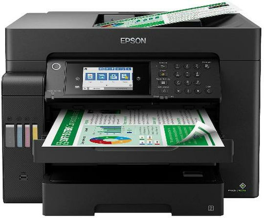 Epson EcoTank ET-16605 Ασπρόμαυρο Πολυμηχάνημα Inkjet με WiFi και Mobile Print