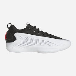adidas Anthony Edwards 1 Low Облачно Бяло / Основно Черно / Ярко Червено