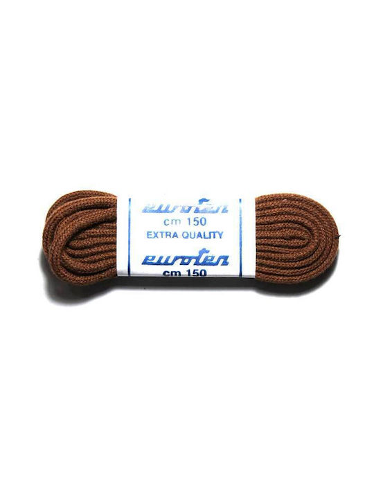 Novi Shoelaces Tabac Brown 2pcs 150cm