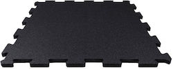 Tiguar Gymnastikmatte Puzzle für Fitnessstudio 98x98x1,5cm 1Stück Schwarze