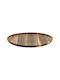 Wooden Cheese Serving Platter 38x38cm