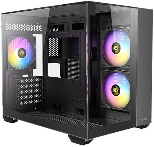 Antec CX600M Trio ARGB Gaming Mini Tower Κουτί Υπολογιστή Μαύρο