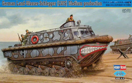 Hobbyboss Model Figure German Land-wasser-schlepper Lws Medium Production 1:35 82433