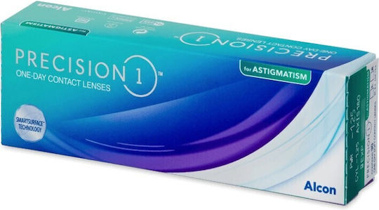 Alcon Precision 1 30 Daily Astigmatici Lentile de Contact Hidrogel de silicon