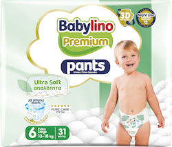 Babylino Premium Pants No. 6 για 13-18kg 31τμχ