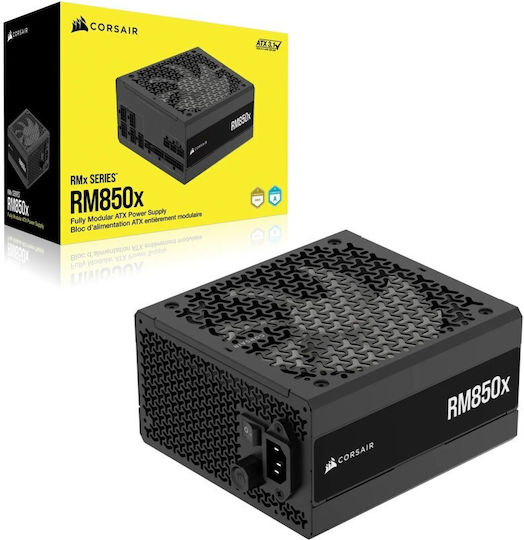 Corsair RM850x v2 rev. 2.0 850W Μαύρο Τροφοδοτικό Υπολογιστή Full Modular Cybenetics Gold