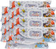 Nannys X-Large Baby Wipes Alcohol-Free & Parabens Free 12x50pcs