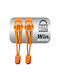 Lock Laces Weiß Orange Einheitsgröße Orange Lock Laces