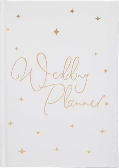 Wedding Organizer Daily Planificator White and Gold diferențiere