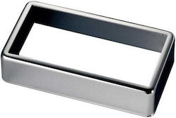 Tonabnehmerabdeckung Humbucker Nickel Offen Tonabnehmerabdeckung Humbucker Nickel Offen