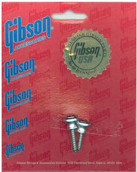 Gibson Original Nickel Strap Button