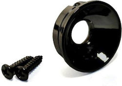 Jack Plate Tele Electrosocket Black Jack Plate Tele Electrosocket Black