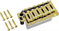 Gotoh Tremolo Vintage Oțel Saddle & Block Auriu 56mm