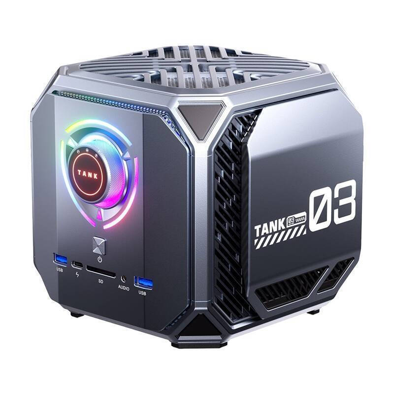 MINI PC AceMagic M1A Intel Core i7 12700H + RTX3070 16GB RAM + 1TB σκούρο γκρι