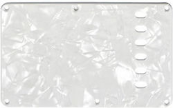 Плочка за тремоло за Stratocaster All Parts, бяла перла, 4-слойна, 100" E-e 56mm Плочка за тремоло за Stratocaster All Parts, бяла перла, 4-слойна, 100" E-e 56mm