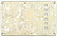 All Parts Stratocaster Tremolo Platte Creme Perloid 3-lagig 100" E-e 56mm