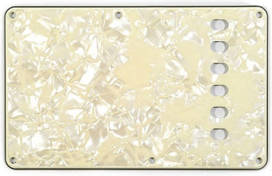 All Parts Stratocaster Tremolo Platte Creme Perloid 3-lagig 100" E-e 56mm