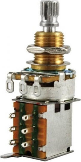 Bourns Audio Push-Push Pot Split Shaft 500k