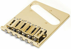 Gotoh Bridge Telecaster 6-saddle Gold Gotoh Bridge Telecaster 6-saddle Gold