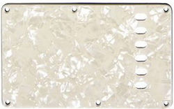 Пластина за тремоло All Parts Stratocaster, пергамент перлоид, 4-слойна, 100" E-e 56mm Пластина за тремоло All Parts Stratocaster, пергамент перлоид, 4-слойна, 100" E-e 56mm