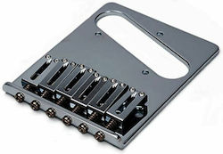 Мост Gotoh Telecaster с 6 седла, космо черен