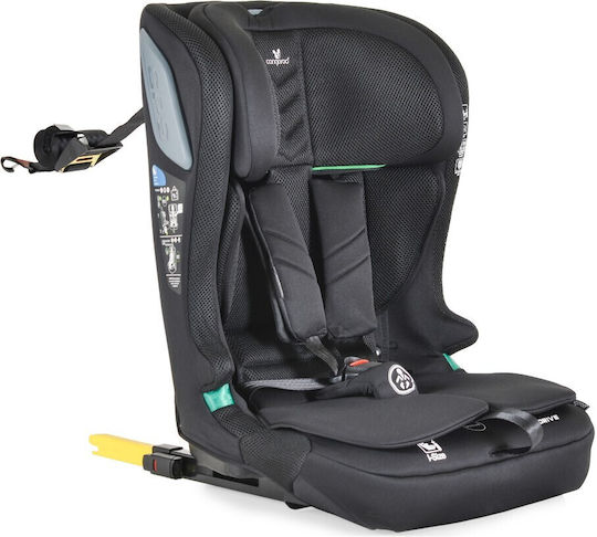 Cangaroo i-Drive Детско Столче за Кола i-Размер с Isofix Phantom Black