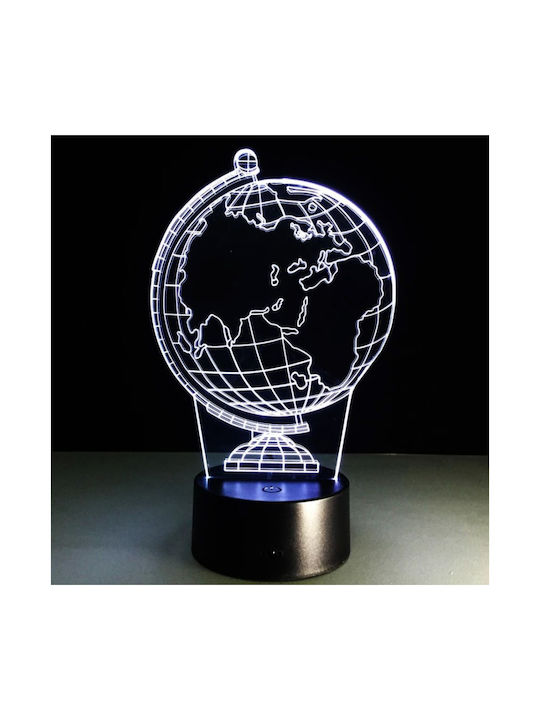 3D Illusion Globe RGB Lighting Lamp