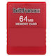 Sony Memory card for PS2 in Red color