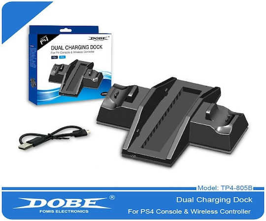 Dual Charging Dock P4 Console & Wireless Controller Dobe