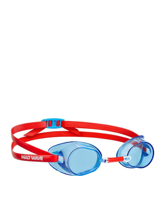 Mad Wave Racer Sw Swimming Goggles Kids Blue