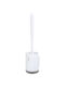 Ecoco Plastic Bathroom Trash Can White