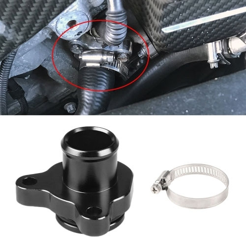 Car Water Pipe Joint Adapter Clamps 11537541992 BMW 335i Black