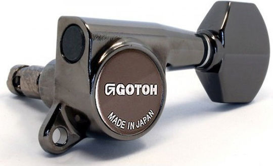 Gotoh Sg381 6x1 Cosmo Black Lock Left Side