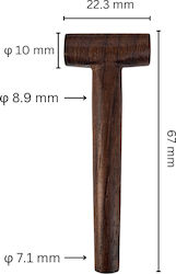 Traditioneller Rosenholz-Lyra-Wirbel