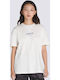 Γυναικείο Oversized T-shirt Εκρού