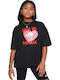 Tricou pentru copii Negru Sportswear Essentials