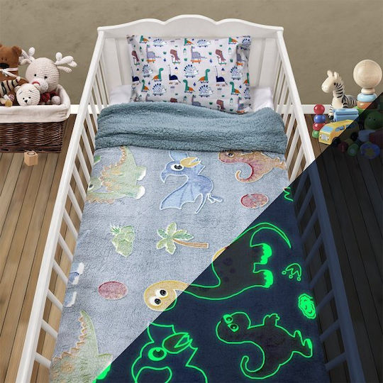Lino Home Κουβέρτα Κούνιας 110x150εκ.