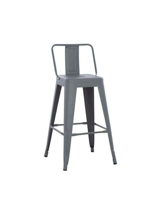 Scaune Bar Metal Gri 43x43x88buc