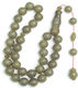 Roloi Komboloi Mastic Worry Beads Gray 35cm