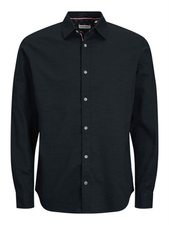 Jack & Jones Leinenhemd Relaxed Fit Sky Captain